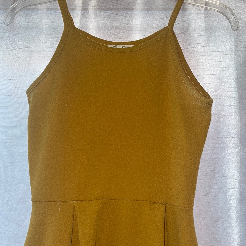 Yellow mini dress/ size s